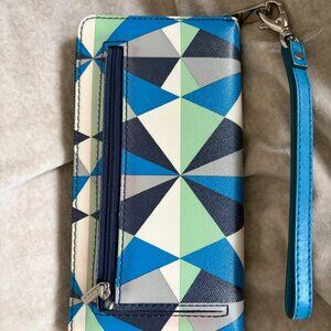 Fossil wallet with wrist strap